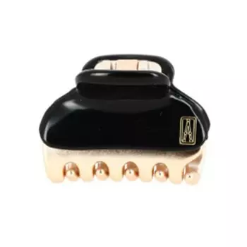 Черная заколка-краб мини, 3 см Alexander de Paris