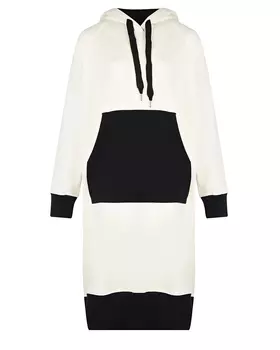 Черно-белое платье-худи 5 Preview