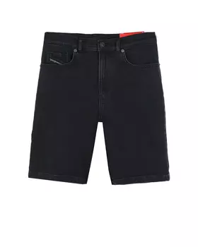 Черные джинсовые бермуды Diesel
