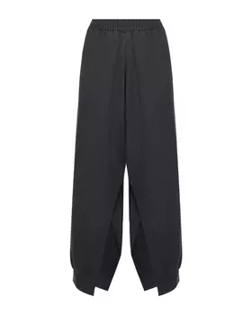 Черные джоггеры с разрезами MM6 Maison Margiela