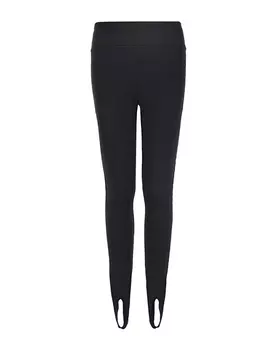 Черные леггинсы в рубчик Forte dei Marmi Couture