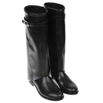 Черные сапоги с пряжкой Gallucci детские