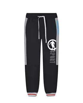 Черные спортивные брюки с лого Bikkembergs детские