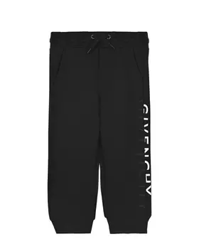 Черные спортивные брюки с логотипом Givenchy детские