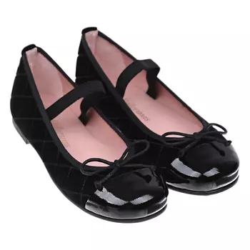Черные туфли с перемычкой Pretty Ballerinas детские
