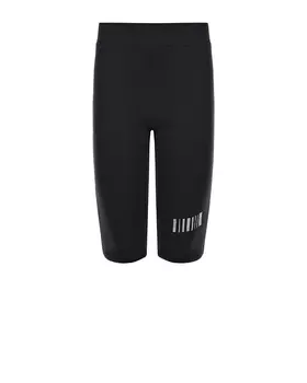 Черные велосипедки со стразами Flashin