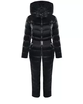 Черный комбинезон с капюшоном Freedomday
