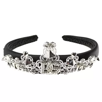 Черный ободок с диадемой Dolce&amp;Gabbana детский