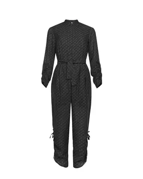 Черный приталенный комбинезон Stella McCartney детский