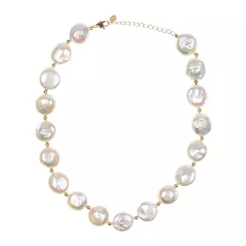 Чокер, жемчуг I Love Cameo