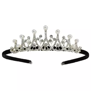 Диадема с жемчугом Rena Chris детская