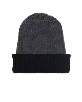 Двухцветная шапка с отворотом Catya детская