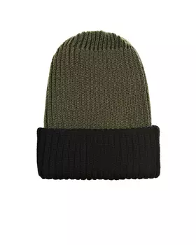 Двухцветная шапка с отворотом Catya детская