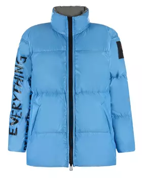 Двухсторонняя голубая крутка Peuterey