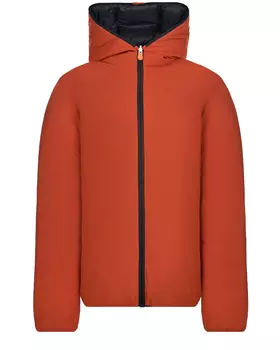 Двухсторонняя оранжево-черная куртка Save the Duck детская