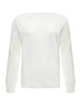 Джемпер, комбинированная вязка Alberta Ferretti