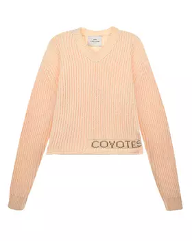 Джемпер персикового цвета с лого Les Coyotes de Paris детский