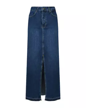 Джинсовая юбка макси ALINE