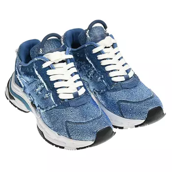 Джинсовые кроссовки, синие Ash