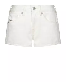 Джинсовые шорты, белые Diesel