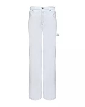 Джинсы 5 карманов, белые Panicale