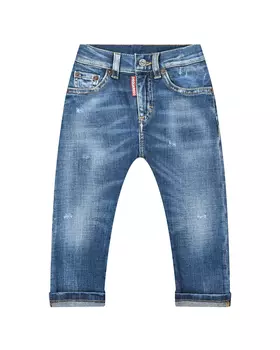 Джинсы синего цвета Dsquared2 детские