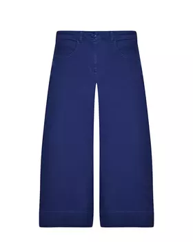 Джинсы свободного кроя, синие Max&Co