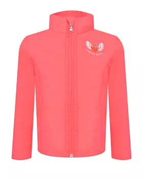 Флисовая кофта цвета фуксии Poivre Blanc детская