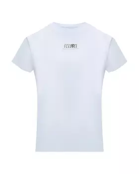 Футболка базовая белая с лого MM6 Maison Margiela