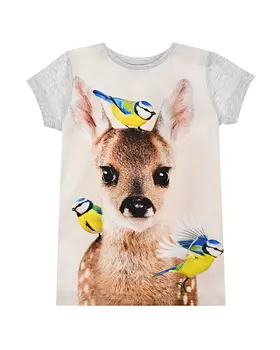 Футболка из трикотажа с принтом Molo детская