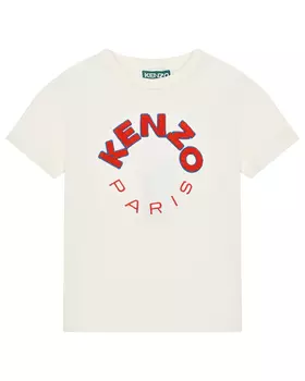 Футболка лого на груди KENZO