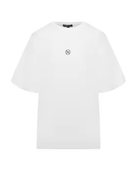 Футболка oversize, белая Dan Maralex