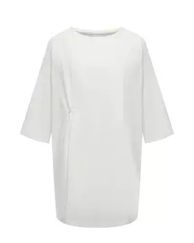Футболка oversize, белая MM6 Maison Margiela