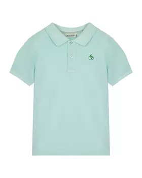 Футболка-поло мятного цвета Scotch&Soda