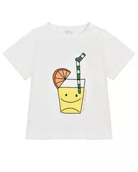 Футболка принт коктейль Stella McCartney