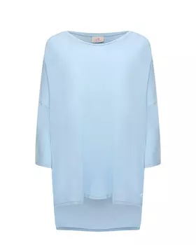 Футболка с длинными рукавами, голубая Deha