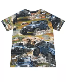 Футболка с короткими рукавами Ralphie Jeeps Molo детская