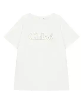 Футболка с лого Chloe