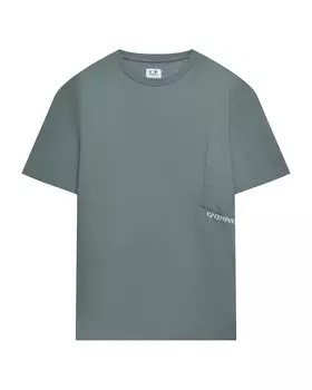 Футболка с нагрудным карманом, серая CP Company