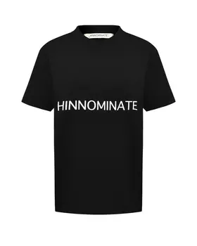 Футболка с принтом лого на груди Hinnominate