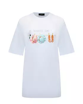 Футболка с принтом "MY FAVORITE TIME" SHADE