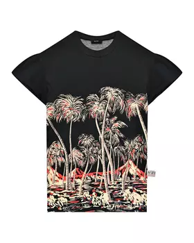 Футболка с принтом "пальмы" No. 21
