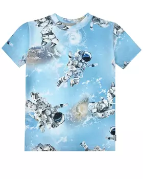Футболка с принтом "Space Walk" Molo детская