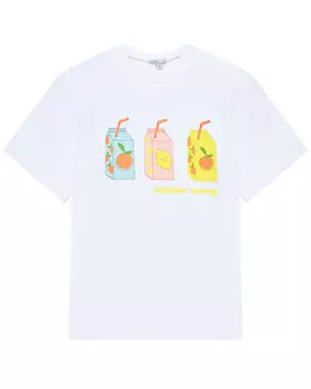 Футболка с принтом "соки" Dan Maralex
