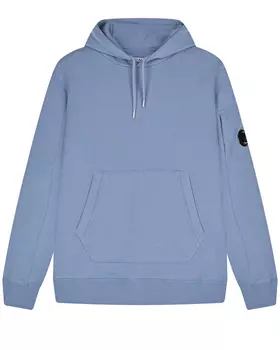Голубая флисовая толстовка-худи CP Company детская
