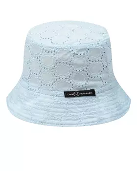 Голубая панама с шитьем Dan Maralex