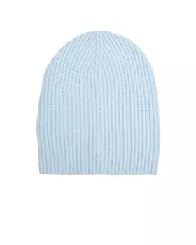 Голубая шапка из кашемира Allude