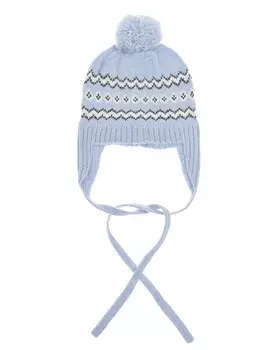 Голубая шапка из шерсти и кашемира Tomax детская