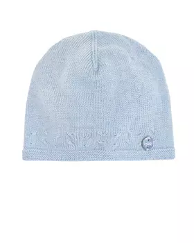 Голубая шапка из шерсти Paz Rodriguez детская