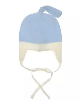 Голубая шапка на завязках Tomax детская